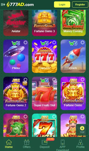 777AD game APK download Latest version