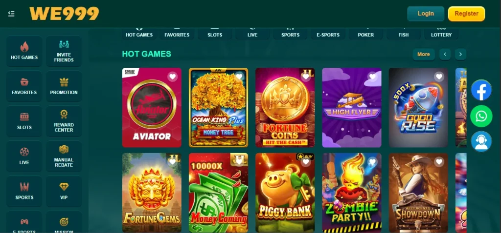 WE999 game download