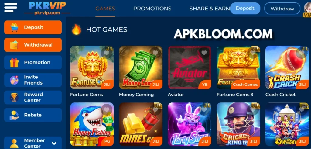 Pkr-vip-game-download