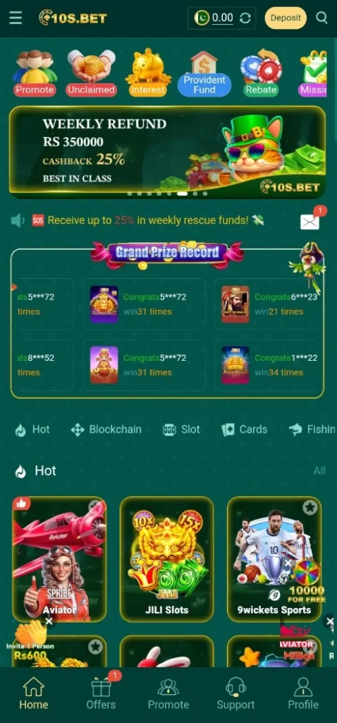 10sbet game download